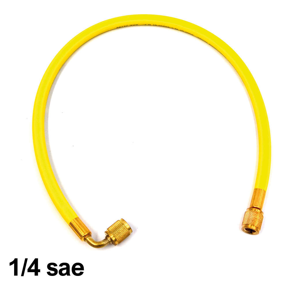Tuyau flexible 600 mm - 1/4 SAE pour climatisation frigorifique