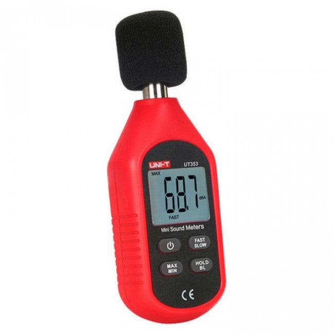 Mini sonomètre numérique avec écran LCD UT353 - Plage de mesure : 30 à 130 dBA