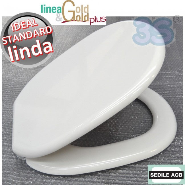 Abattant de toilettes LINDA Ideal Standard - ACB Ercos Gold Line