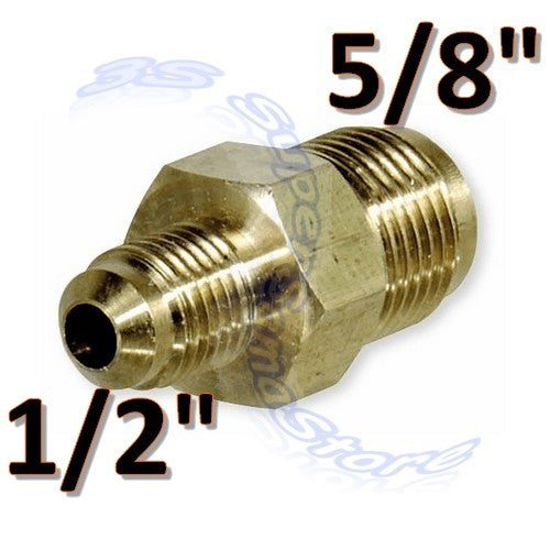 Raccord mâle-mâle SAE réduit 1/2'' x 5/8''