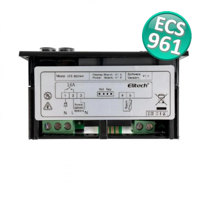 Thermostat de réfrigération ECS-961