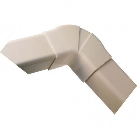 Coude plat réglable pour conduit 110 x 75 mm - boîte complète de 4 pièces