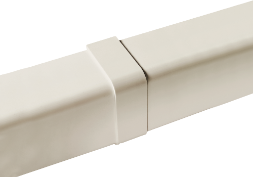 Joint de recouvrement pour conduit 60 x 45 mm - Lot de 5