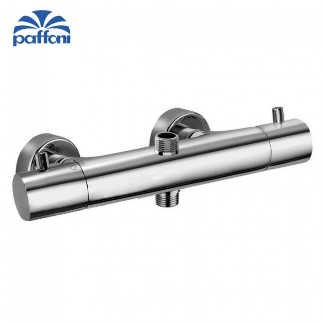 Mitigeur thermostatique de douche extérieur avec inverseur 2 voies - Light Paffoni LIQ169CR