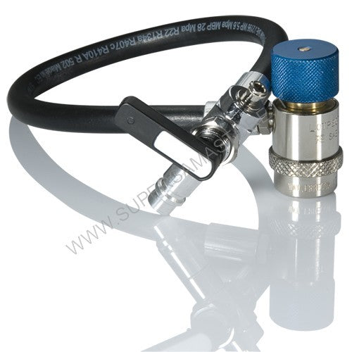 BY-PASS system with low-pressure quick connector for cartridges