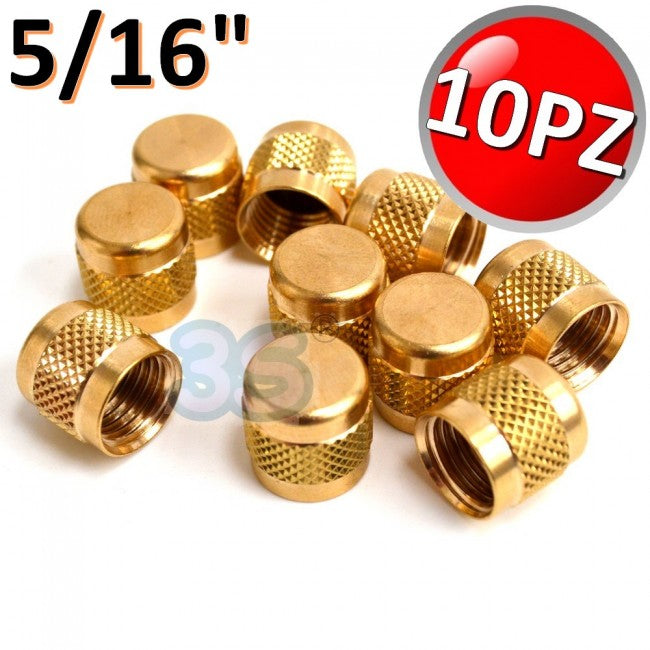 10 pièces - Bouchon avec joint 5/16'' SAE