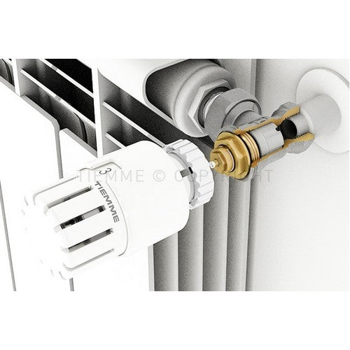 Tête thermostatique blanche universelle M30 x 1,5 - 9553 TIEMME