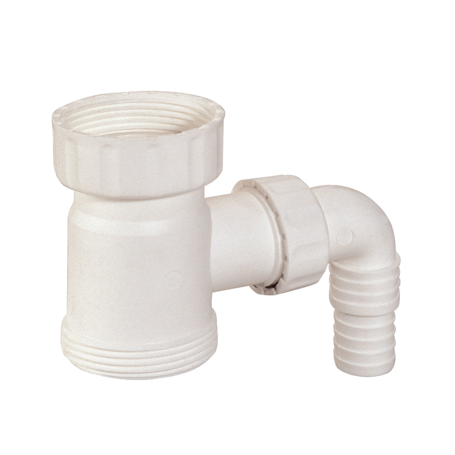 Raccord de siphon à condensation PP 1''1/2 pour lave-linge/lave-vaisselle avec réduction 1''1/4