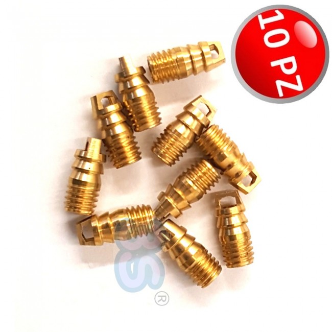 10 poussoirs de soupape de rechange pour tuyaux SAE de 1/4'' et 5/16''