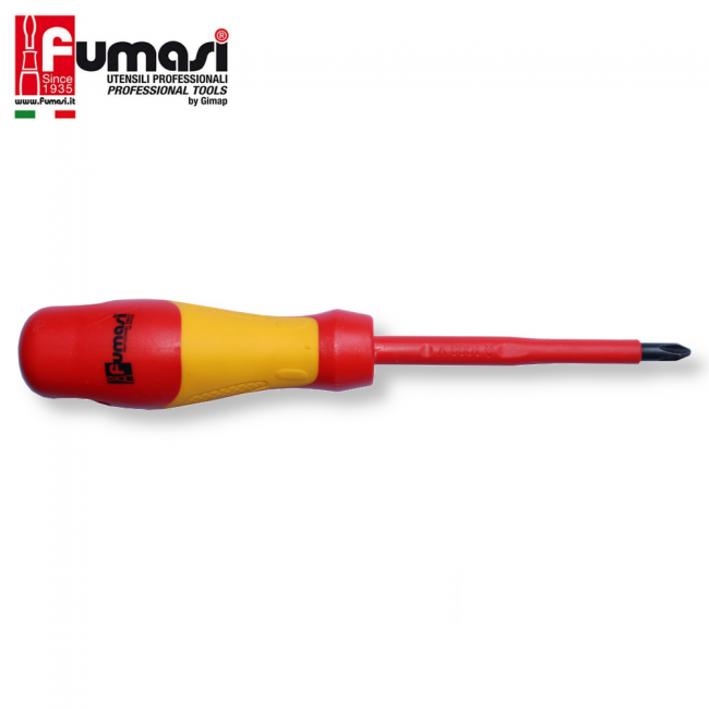 Tournevis cruciforme isolé PH3 3 x 8 x 150 - 1000 V FUMASI