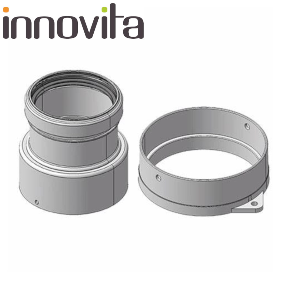 INNOVATION - KIT DE SYSTÈME SPLIT À POINT FIXE Ø80 POUR CHAUDIÈRES À CONDENSATION