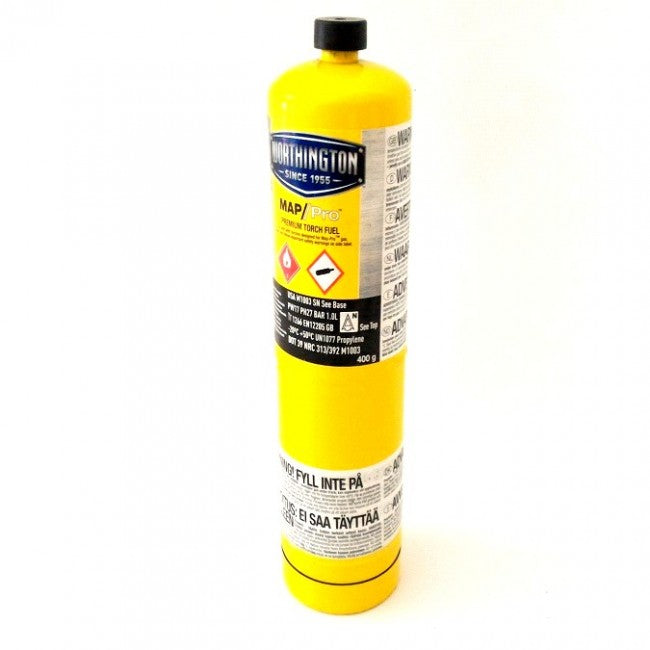 400g cartridge cylinder replacement for MAP PRO and Turbo Set 110 Oxyturbo