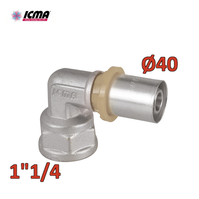 ICMA 405 - Coude femelle 1''1/4 x 32 SEMPITER® raccord à sertir