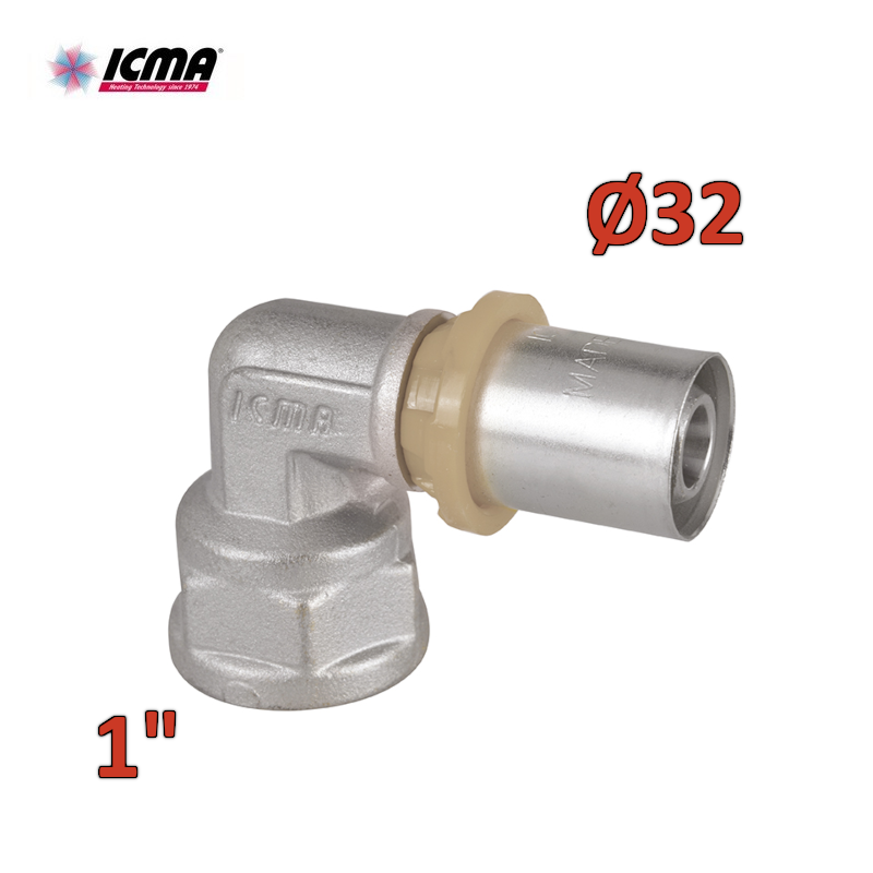 Raccord coudé femelle ICMA 405 - 1'' x 32 SEMPITER®