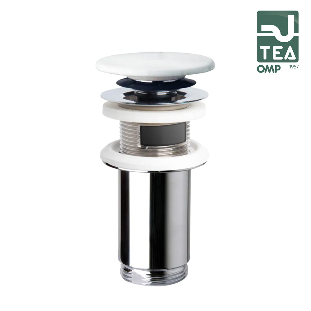 TEA chrome-plated click-clack waste for basin and bidet - 7533.370.5