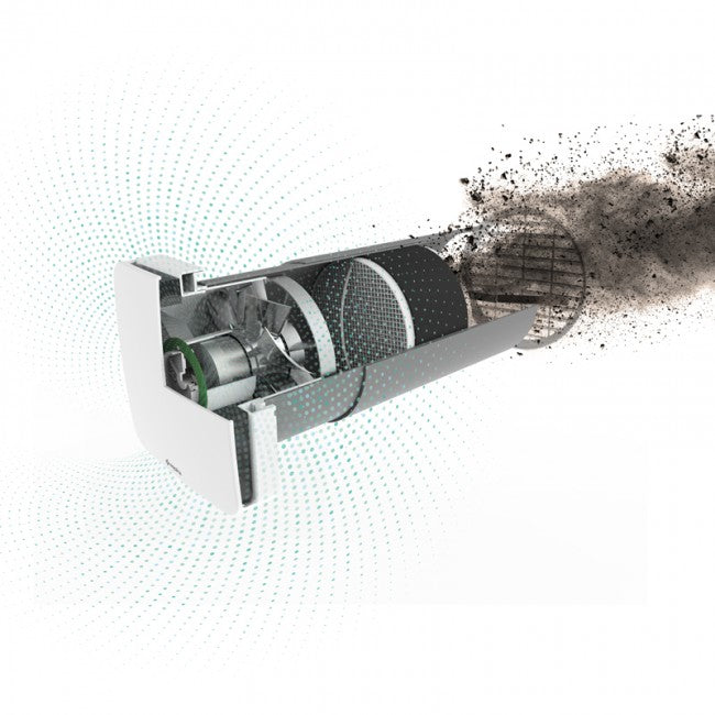ASPIRA - Unité de récupération de chaleur et purificateur d'air Aspirvelo Air Rhinocomfort SAT 160 RF SANS RÉGULATION