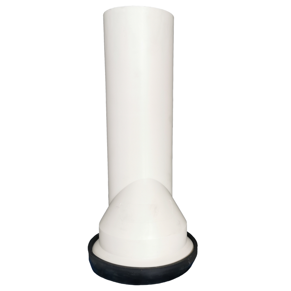 Manchon rigide excentrique Ø90 x 310 mm pour l'évacuation des toilettes