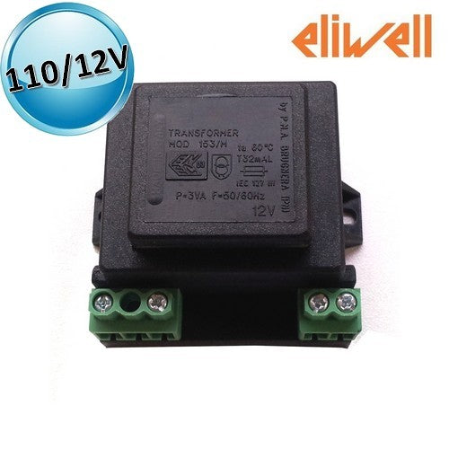 Transformateur d'alimentation pour thermostats 110-12 Vca - Eliwell TCM3