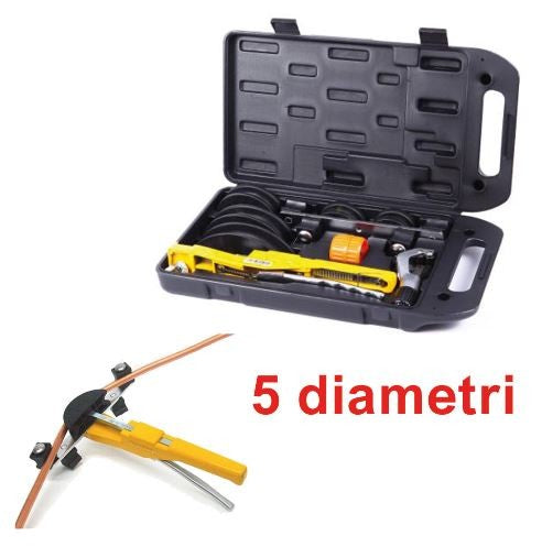 Cintreuse à cliquet pour tubes en cuivre - 5 diamètres