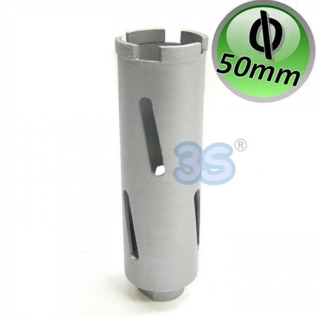 Foret diamanté pour carottier Ø 50 mm - longueur 160 mm