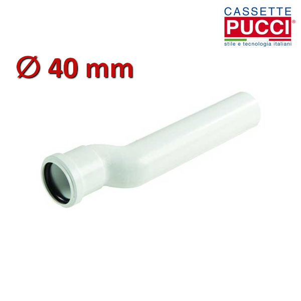 Tube de direction excentrique Pucci Ø 40 mm - 80001450