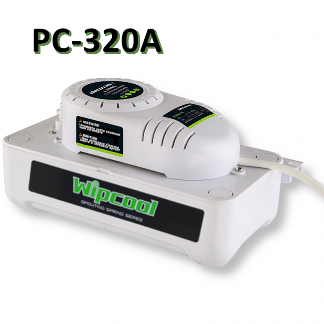 Pompe d'évacuation des condensats PC-320A WIPCOOL - Réservoir de 1,8 L