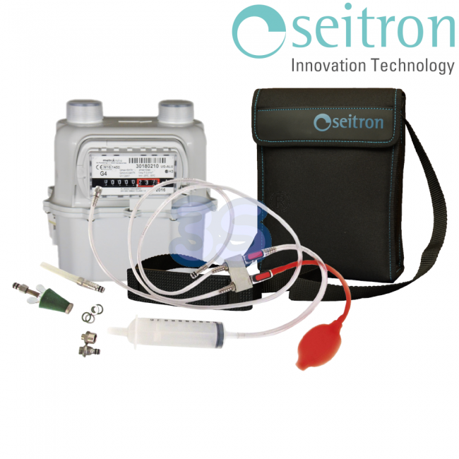 Kit de test d'étanchéité pour système de distribution de gaz Seitron AAKT05