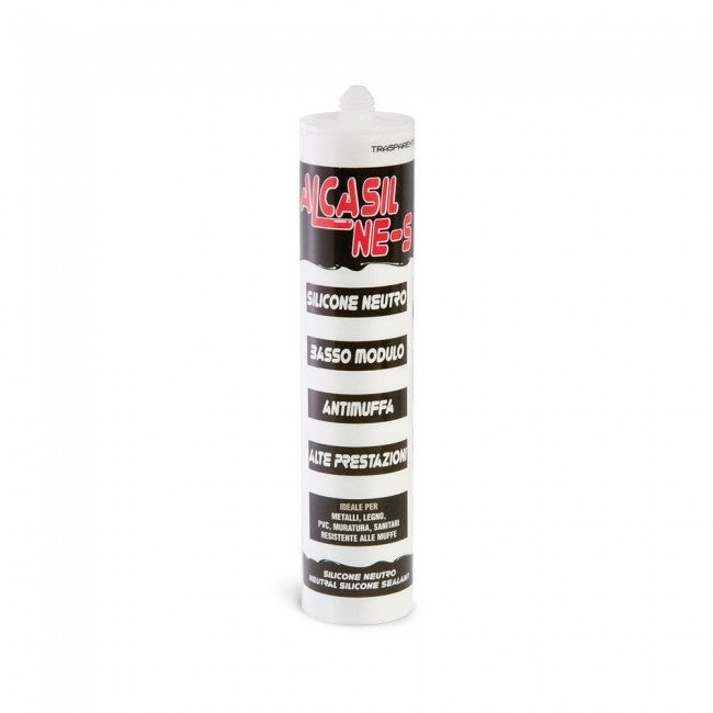 ALCASIL NE-S - Silicone alcoolique monocomposant, à faible module, transparent et neutre