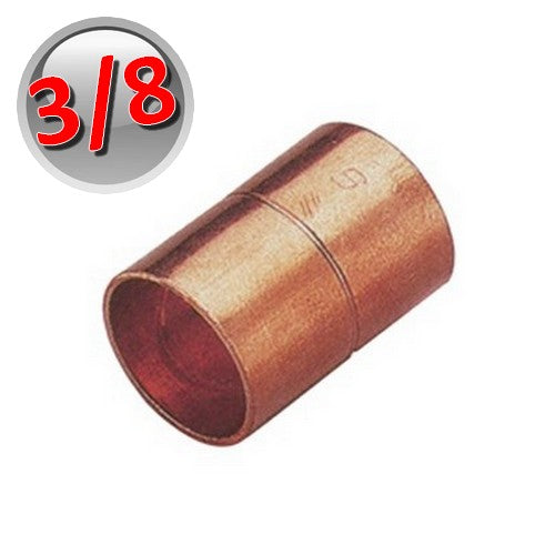 Copper solder sleeve 3/8'' - 9.52 mm