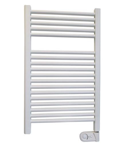Sèche-serviettes électrique blanc TEKNO Ercos 120x60 cm