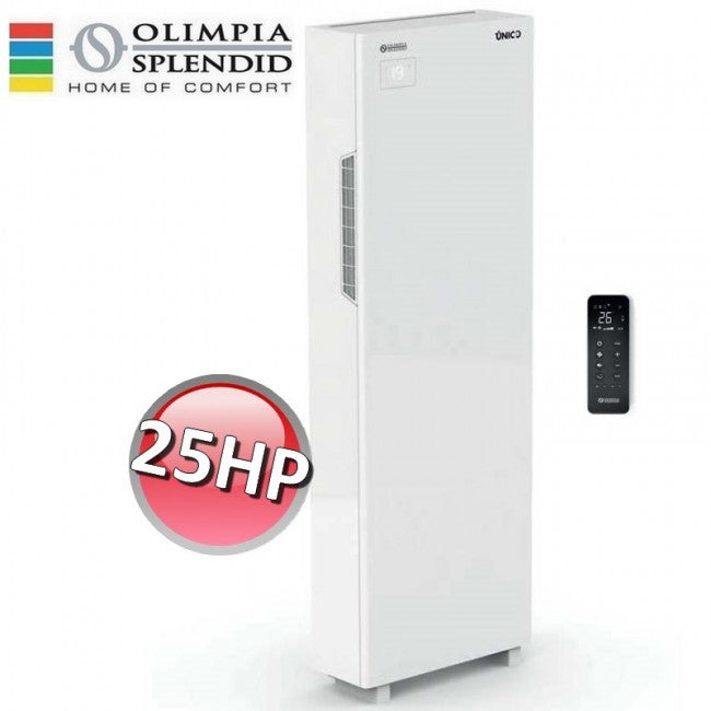 Vertical air conditioning UNICO TOWER INVERTER 25 HP RVA hot/cold without outdoor unit