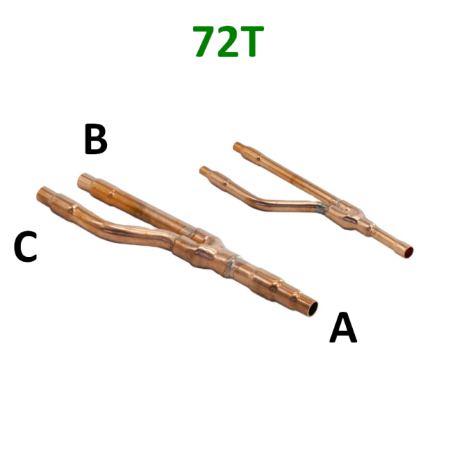 Copper Branch Joint for DAIKIN 72T VRV / VRF system