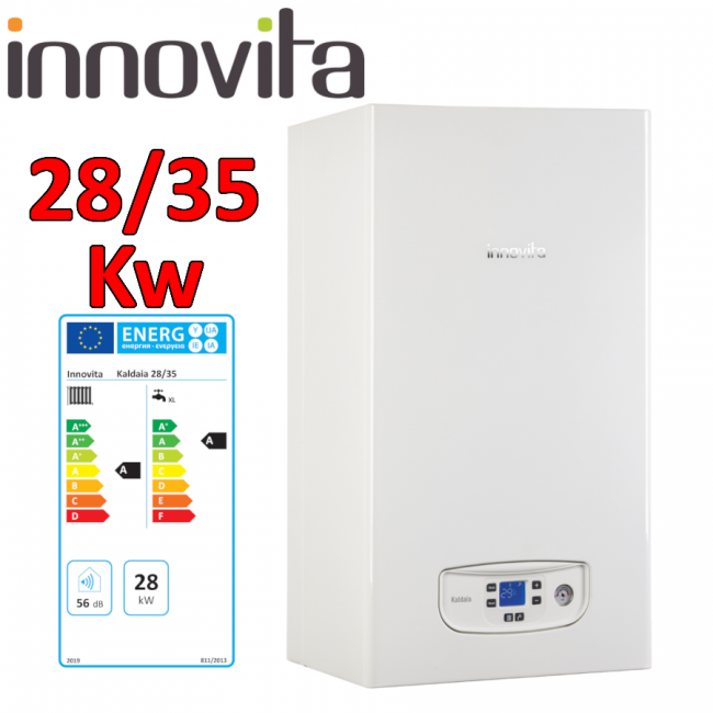 INNOVATION KALDAIA 28/35 MTN - Chaudière à condensation au méthane de 28 kW pour le chauffage et de 35 kW pour la production d'eau chaude sanitaire