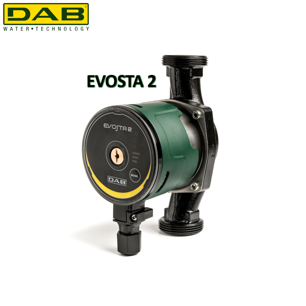 Pompe à rotor DAB EVOSTA 2 40-70/180 1'' pour chauffage et climatisation - Raccordements 1'' - 1''1/2