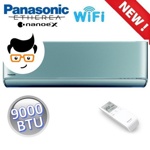 Unité intérieure ETHEREA argentée avec Wi-Fi intégré, 9 000 BTU, pour systèmes R32 mono/multi-systèmes - Série Z