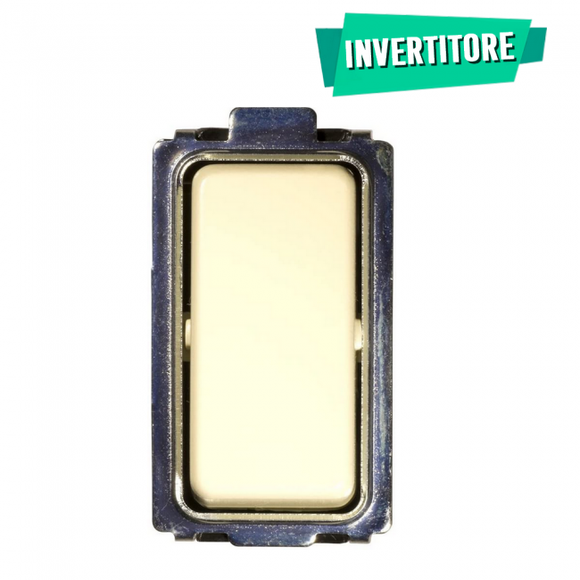 Onduleur unipolaire 10 A couleur ivoire compatible avec Bticino Magic - Feb Elettrica