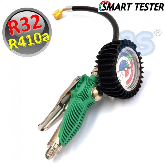 Testeur intelligent pour la charge et la recharge des systèmes de climatisation à gaz R32 et R410a