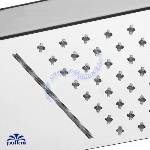 Pommeau de douche double jet en métal Paffoni CASCADE 53 x 16 cm - ZSOF099CR