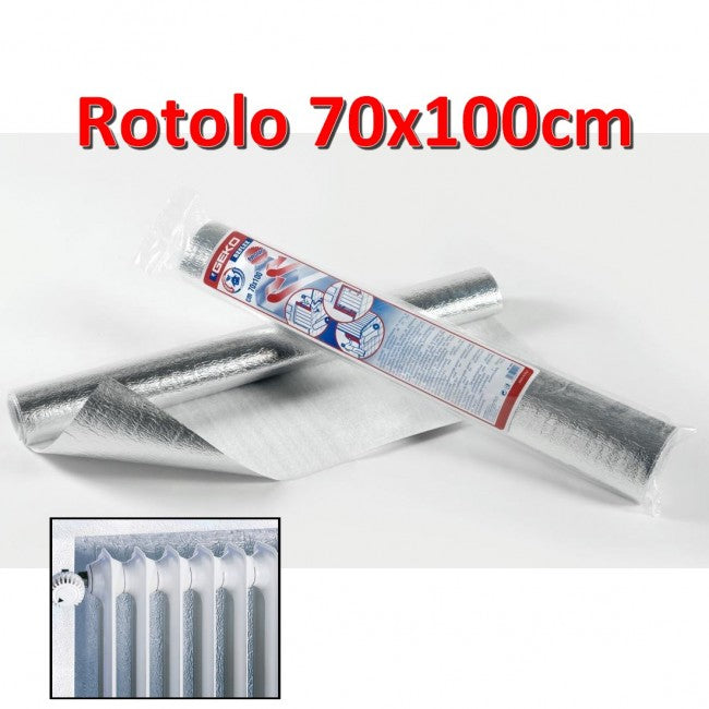 Panneau réfléchissant la chaleur REFLEX pour radiateurs, rouleau de 100 x 70 cm