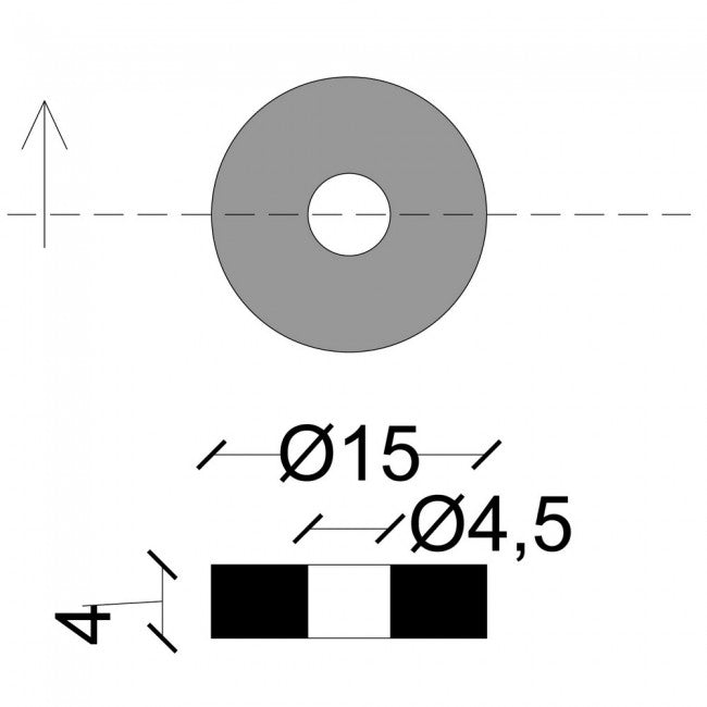 Joint TENAX d'origine pour sièges de robinet de Ø 3/8'' - 5 pièces