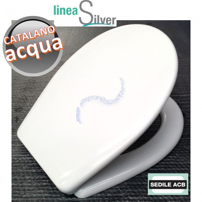 Abattant de toilettes ACQUA Catalano en thermodurcissable - ACB Ercos