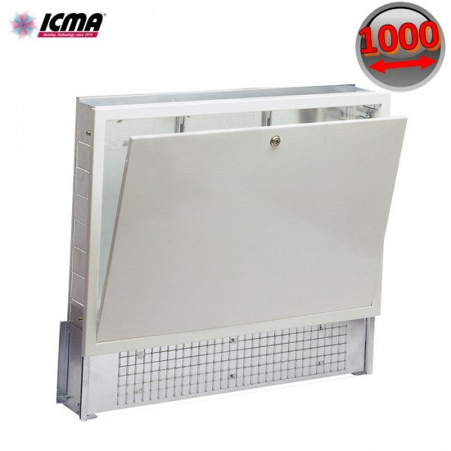 ICMA built-in cassette mod. 196, 1000 mm wide, adjustable thickness 90/110 mm - for manifold