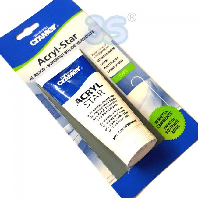 Cramer - Acryl-Star polishing paste and cleaner for acrylic bathtubs and showers...