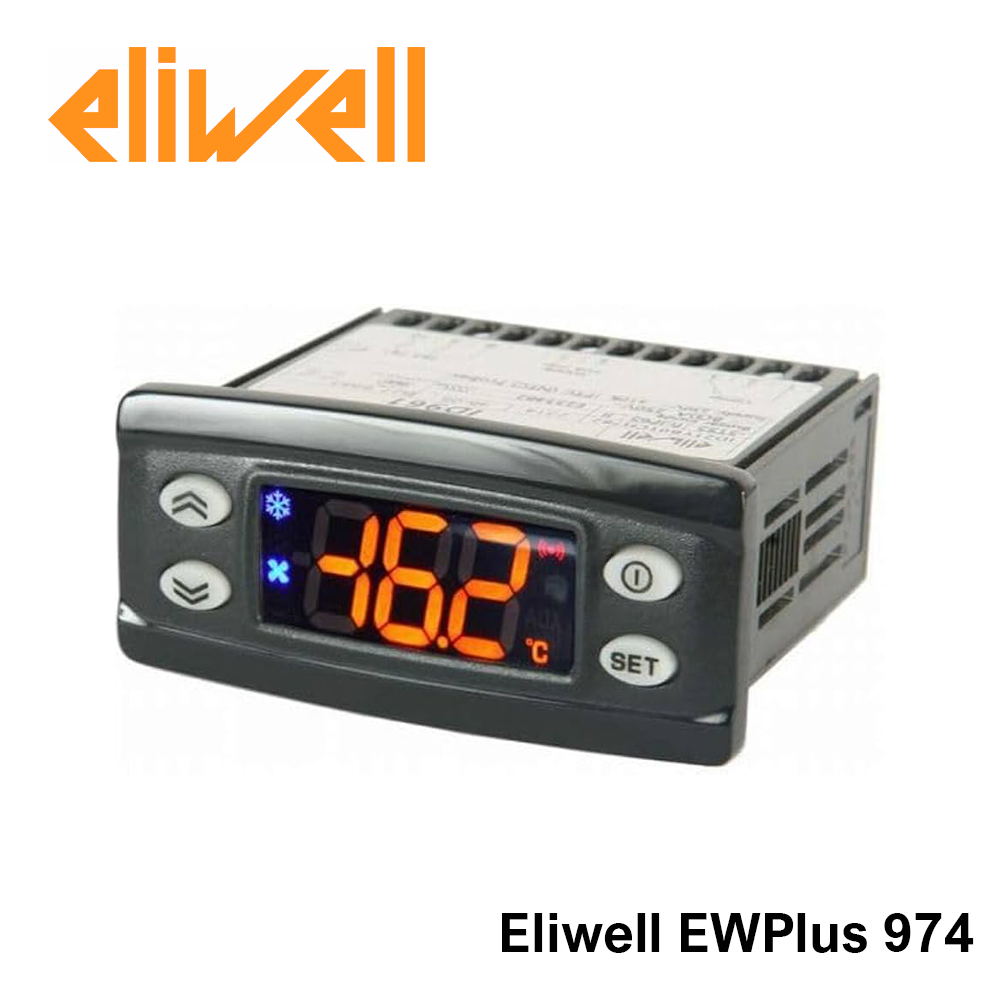 Régulateur de température électronique pour groupes frigorifiques 230 Vca - Eliwell EWPlus 974