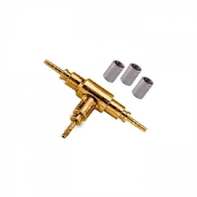 Raccord en T pour tube capillaire thermoplastique Ø 2,0 x 5,9 mm