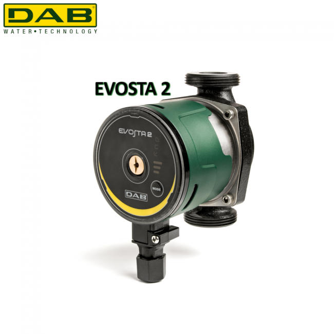 Circulateur à rotor pour eau, chauffage - climatisation, raccords 1'' - 1''1/2, DAB EVOSTA 2 40-70/130