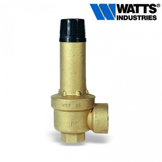 Soupape de sécurité à membrane WATTS - 3 bars, homologuée et calibrée, 1/2'' x 3/4''