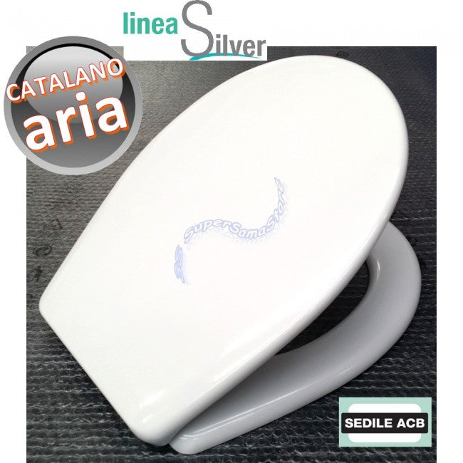 Abattant de toilettes Catalano ARIA en thermodurcissable - ACB Ercos