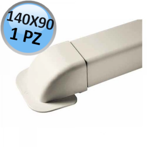 Wall elbow for trunking 140x90mm - 1 PC