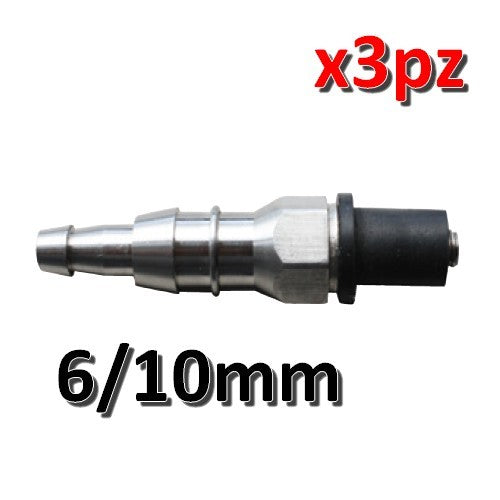 Joint de purge à expansion pour pompe à condensats en tuyau vinyle 6/10 mm - lot de 3